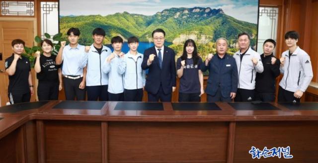 화순군체육회, 전국대회 입상 학생선수...